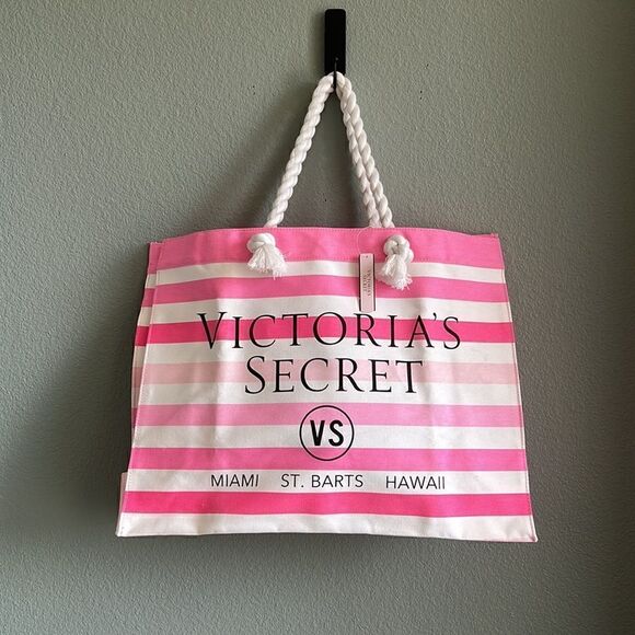 Victoria's Secret Handbags - Victoria’s Secret Canvas Tote Bag